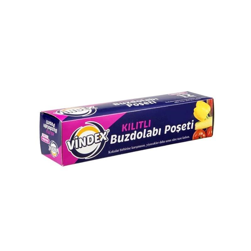EV & YAŞAMVİNDEX020.01.0019VİNDEX KİLİTLİ BUZDOLABI POŞETİ KÜÇÜK BOY 1210119VİNDEX KİLİTLİ BUZDOLABI POŞETİ KÜÇÜK BOY 1210119