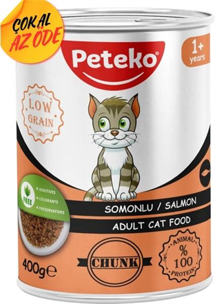 YAŞ MAMALARBADO017.01.0109Peteko somonlu yaş mama 400 gr +1 yearsPeteko somonlu yaş mama 400 gr +1 years