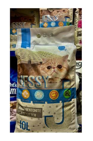 KUMLARCANGO017.02.0013Jessy Kokulu Kedi Kumu Bentonit 10 litre Jessy Kokulu Kedi Kumu Bentonit 10 litre 
