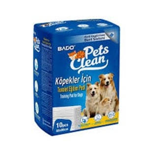 PETSHOPBADO017.03.0014BADO PETS CLEAN TUVALET EĞİTİM PEDİ 10 LUBADO PETS CLEAN TUVALET EĞİTİM PEDİ 10 LU