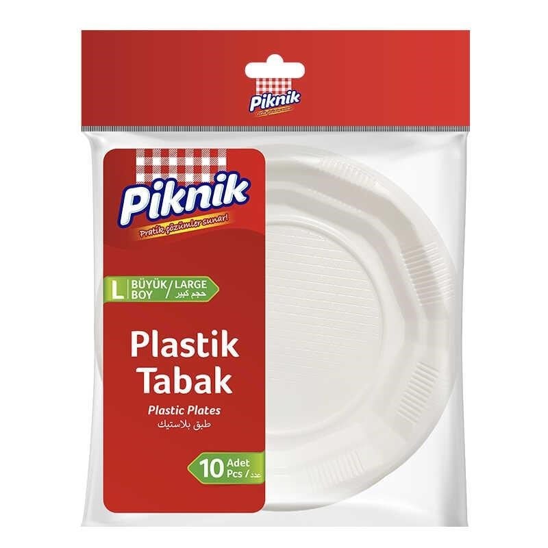EV & YAŞAMPİKNİK001.01.0276PİKNİK KULLAN-AT PLASTİK TABAK 19 CM  10'LU BÜYÜK BEY.PİKNİK KULLAN-AT PLASTİK TABAK 19 CM  10'LU BÜYÜK BEY.