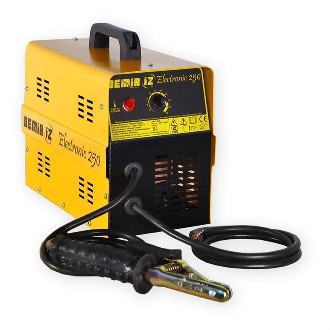 ÇANTA KAYNAK MAKİNESİDEMİRİZ002.01.0267DEMİRİZ KAYNAK MAKİNASI HASSAS AYARLI 250A AC ARKDEMİRİZ KAYNAK MAKİNASI HASSAS AYARLI 250A AC ARK