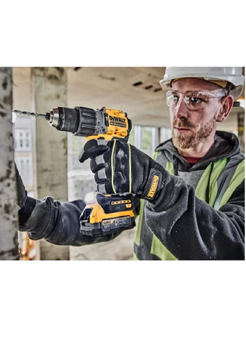 DEWALT DCD805NT XR 18V KÖMÜRSÜZ DARBELİ MATKAP