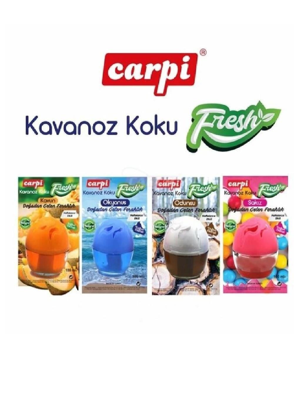 ODA KOKUSUFALKEN003.01.0298Carpi Koku Cam Kavanoz Odunsu-Kavun-Okyanus-Sakız 100 mlCarpi Koku Cam Kavanoz Odunsu-Kavun-Okyanus-Sakız 100 ml