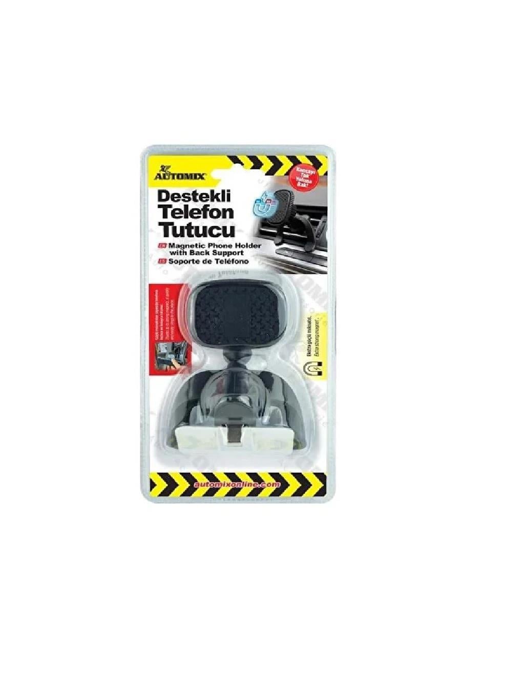 TELEFON TUTUCUAUTOMİX003.01.0303 Automix Destekli Telefon Tutucu Izgara Tip Automix Destekli Telefon Tutucu Izgara Tip