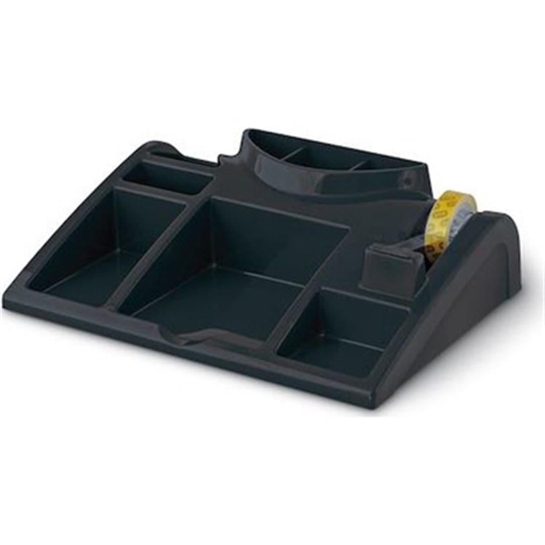 MASAÜSTÜ ORGANİZERLERMAS004.01.0038DESK ORGANİZER TRENDY SİYAH 0812DESK ORGANİZER TRENDY SİYAH 0812