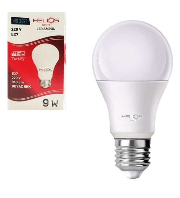 AMPÜLLER & LEDLERHELİOS007.01.0124HELİOS  9W LED AMPÜL GÜN IŞIĞI HS2021HELİOS  9W LED AMPÜL GÜN IŞIĞI HS2021