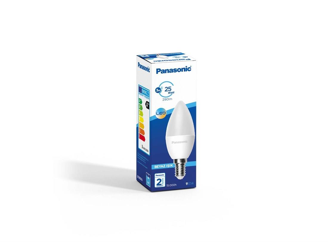 AMPÜLLER & LEDLERPANASONİC007.01.0029PANASONIC E14  LED LAMBA BEYAZ 5 W 6500K 455LMPANASONIC E14  LED LAMBA BEYAZ 5 W 6500K 455LM