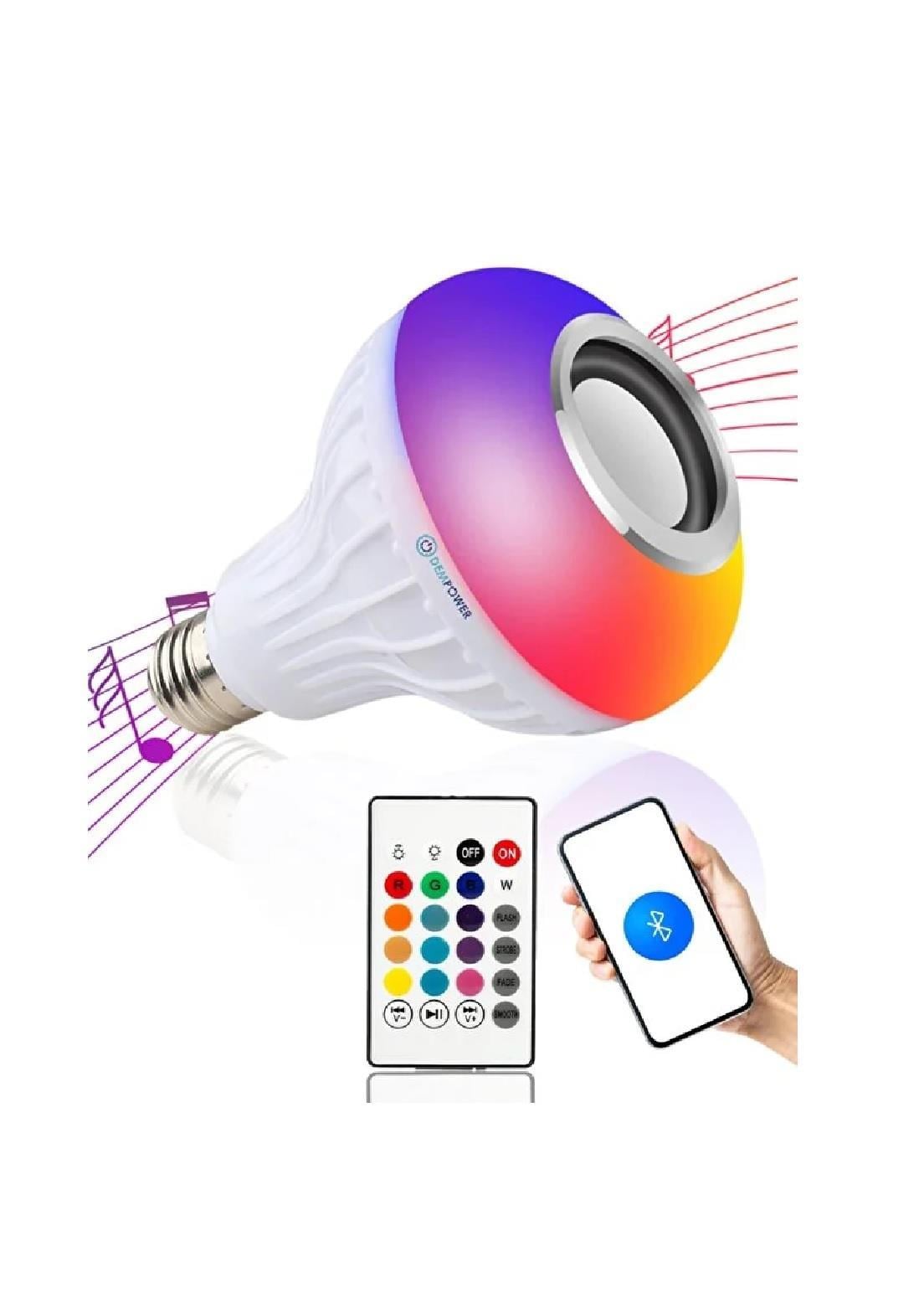 AMPÜLLER & LEDLERGDC007.013.0387Dempower Ampül Led Rgb Hoparlör Bluetooth 9W Kumandalı DP-44 2850Dempower Ampül Led Rgb Hoparlör Bluetooth 9W Kumandalı DP-44 2850