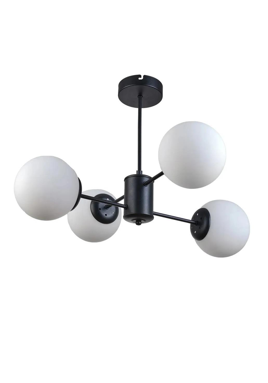 AVİZE & ARMATÜR & APLİKGÜNEY007.013.0149 ebru 4lü siyah krom ebru 4lü siyah krom