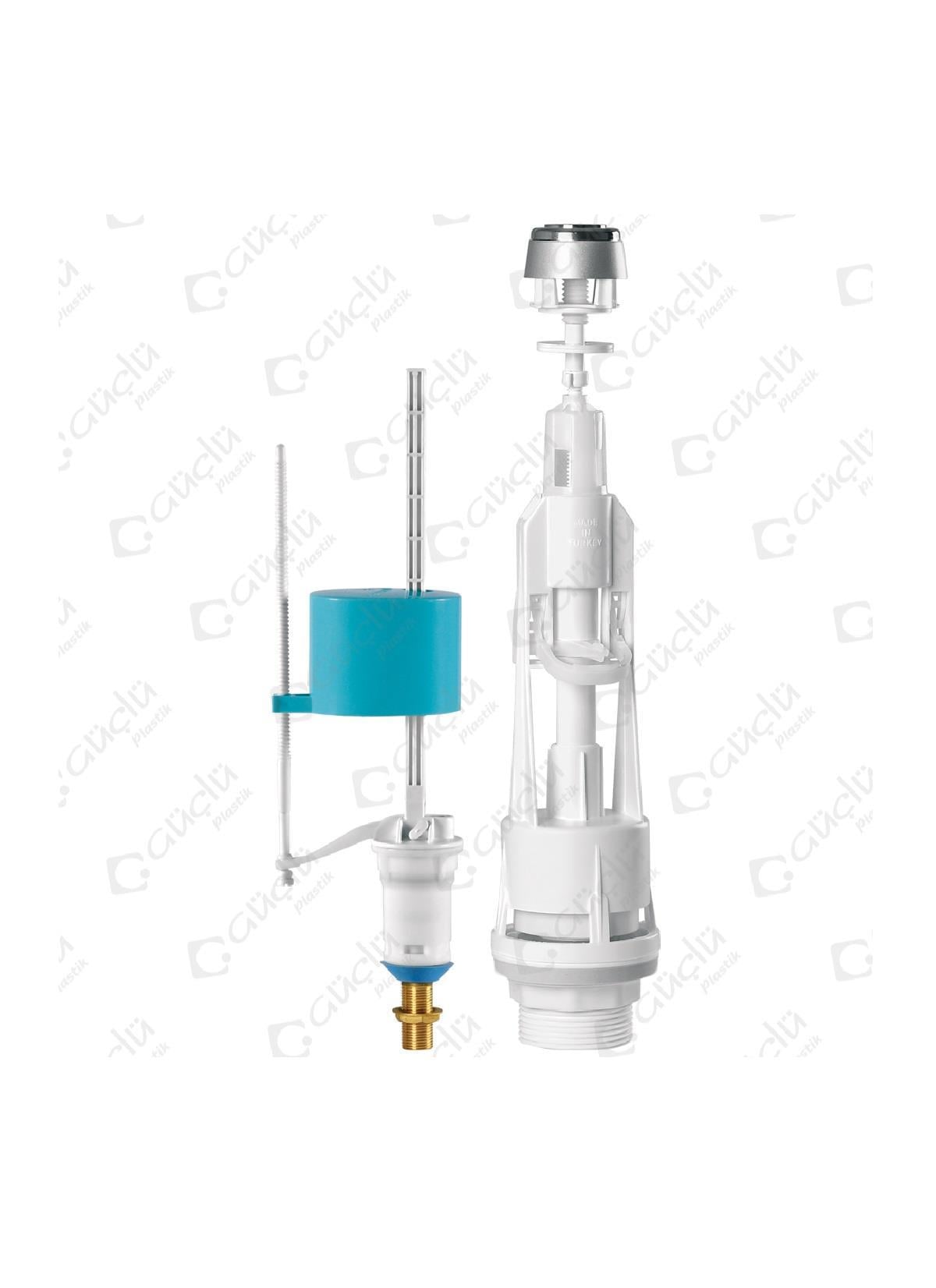 KLOZET KAPAĞI & WC MATİKGÜÇLÜ PLASTİK008.01.0126GÜÇLÜ PLASTİK MEKANİK TEK BASMALI İÇ TAKIM TELESKOPİK FLATÖR GP3110GÜÇLÜ PLASTİK MEKANİK TEK BASMALI İÇ TAKIM TELESKOPİK FLATÖR GP3110