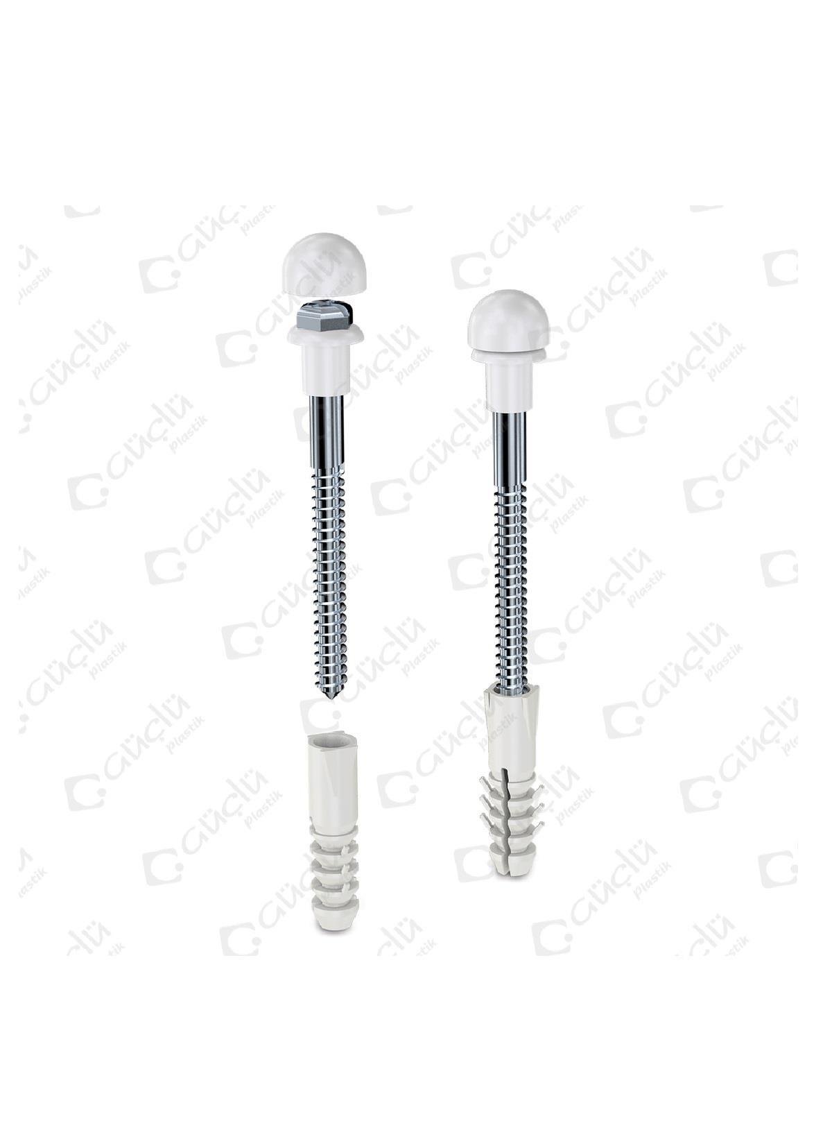 VİDA & CİVATAGÜÇLÜ PLASTİK008.01.0128GÜÇLÜ PLASTİK EKSTRA KLOZET MONTAJ VİDASI GP4108GÜÇLÜ PLASTİK EKSTRA KLOZET MONTAJ VİDASI GP4108