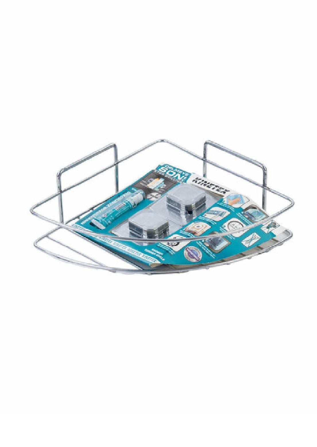 BANYO AKSESUARLARIDÜNYA PLASTİK008.02.0254Kınetex Banyo Köşelik Tekli Krom KTX-2799Kınetex Banyo Köşelik Tekli Krom KTX-2799
