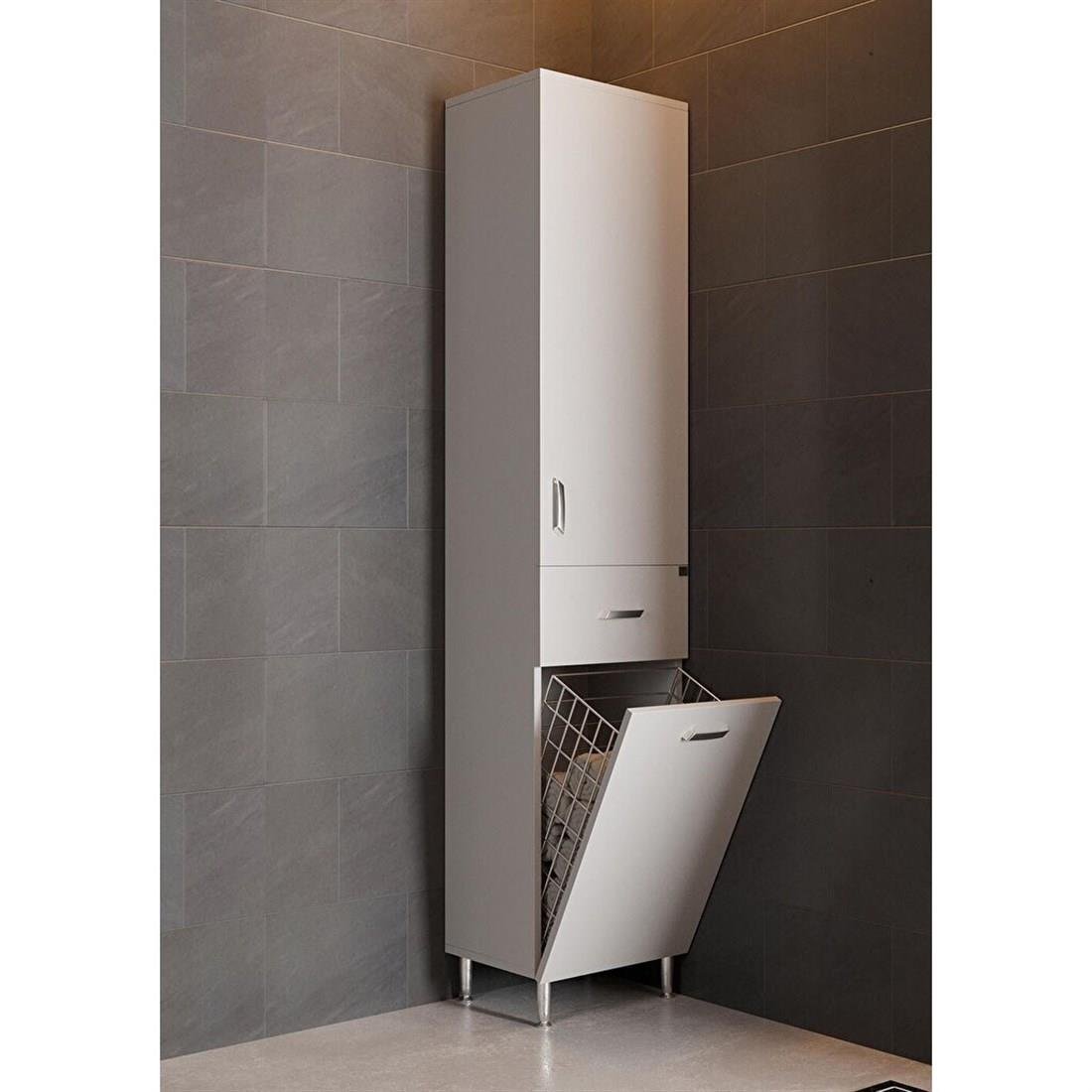 BELİNZA008.04.0006BELİNZA EKO BOY DOLABI SEPETLİ BEYAZ 40 CMBELİNZA EKO BOY DOLABI SEPETLİ BEYAZ 40 CM