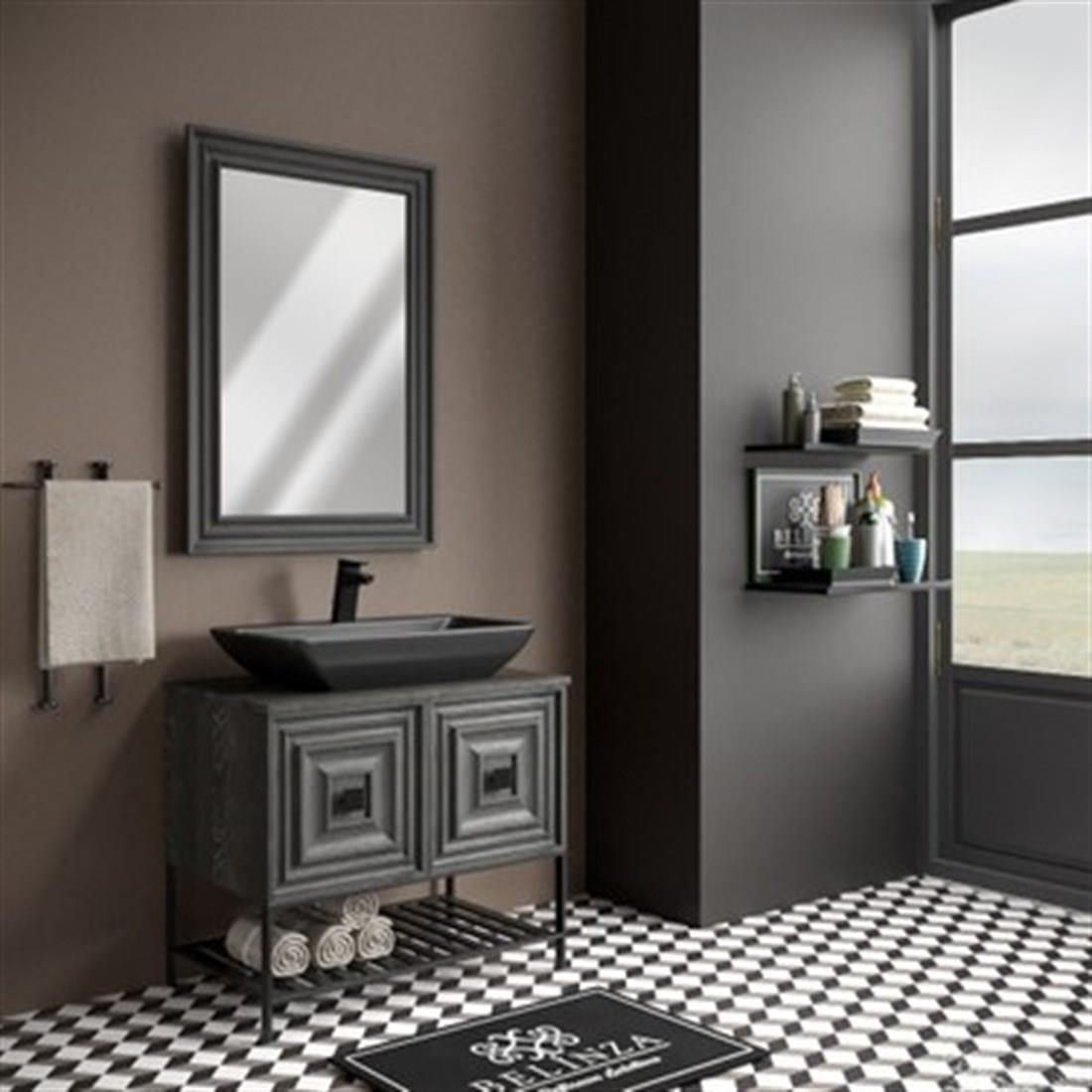 BANYO MOBİLYALARIBELİNZA008.04.0051BELİNZA RUSTİCA BANYO DOLABI TAKIMI RUSTİC 80 CMBELİNZA RUSTİCA BANYO DOLABI TAKIMI RUSTİC 80 CM