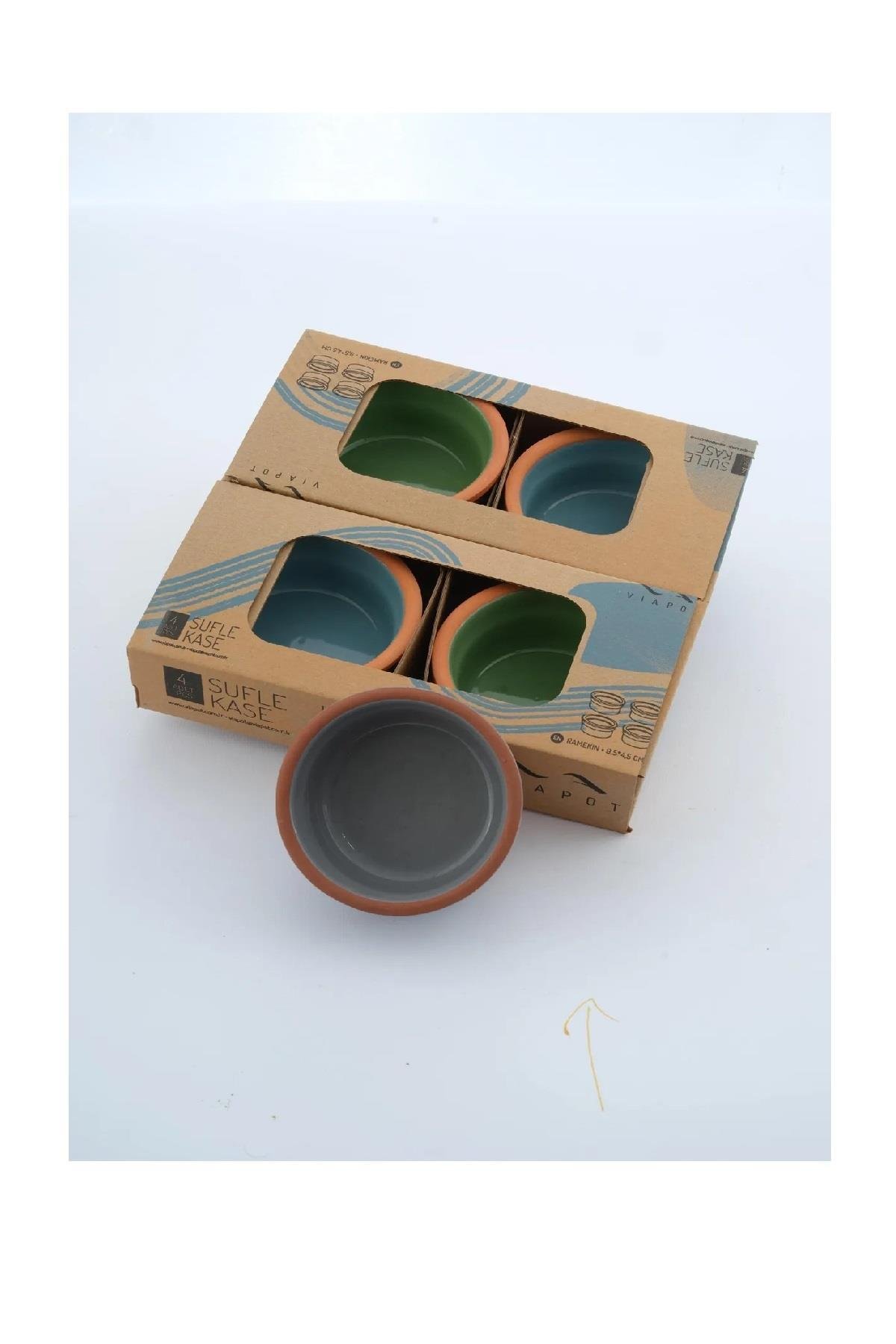 MUTFAK GEREÇLERİMUHTELİF009.01.0545VİA ÇÖMLEKÇİ TOPRAK FLORA SIRLI KASE 150 ML VİA ÇÖMLEKÇİ TOPRAK FLORA SIRLI KASE 150 ML 