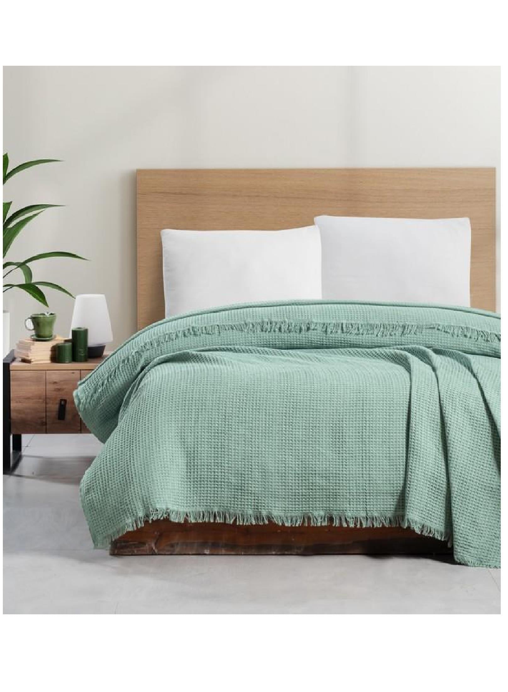 EV TEKSTİLİSCHAFER009.01.0970Schafer Home Waffle Pike 200x220 Cm-YeşilSchafer Home Waffle Pike 200x220 Cm-Yeşil