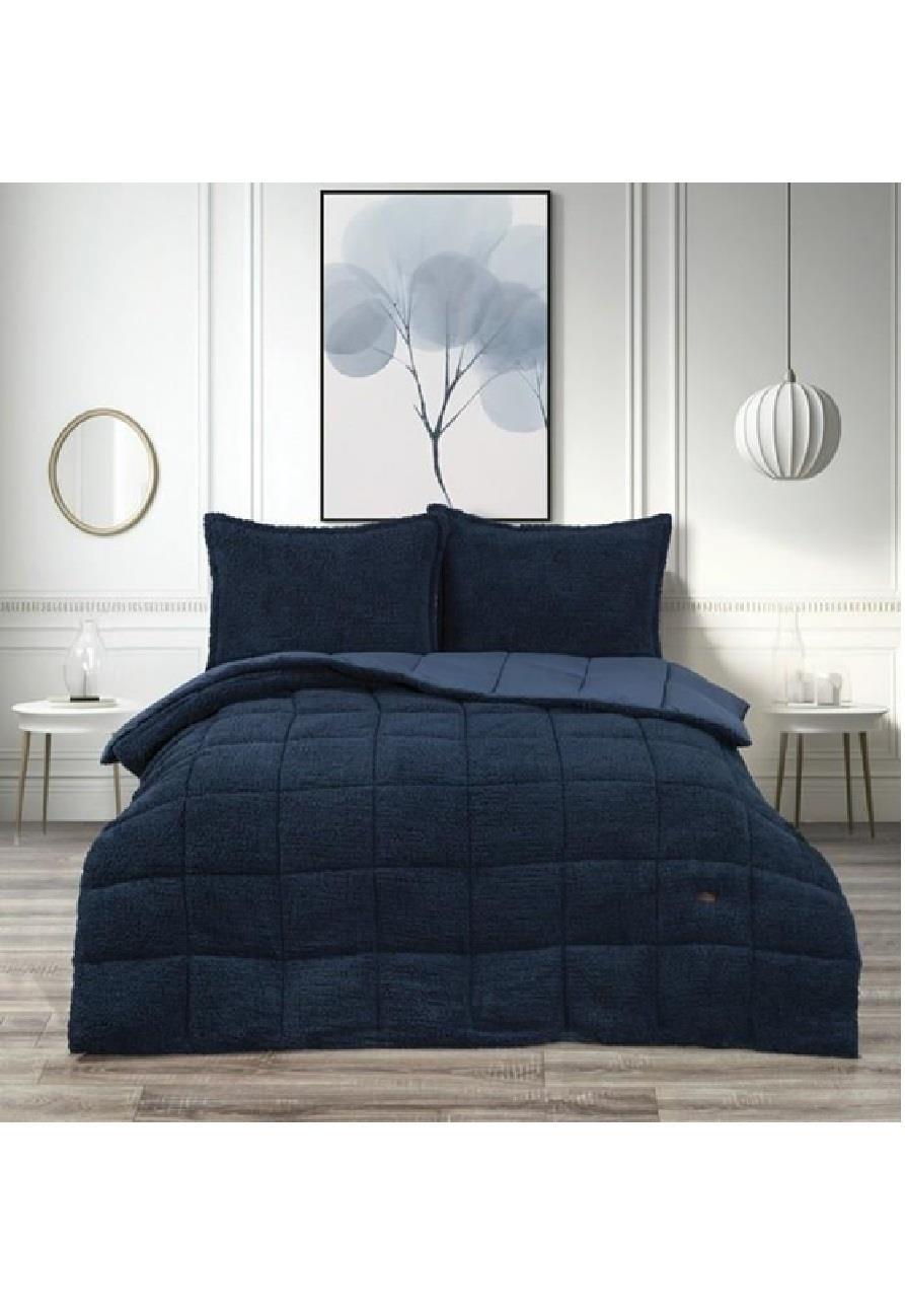 EV TEKSTİLİSCHAFER009.01.0977Schafer Home Deluxe Çift Kişilik Yorgan Seti 3-İndigoSchafer Home Deluxe Çift Kişilik Yorgan Seti 3-İndigo