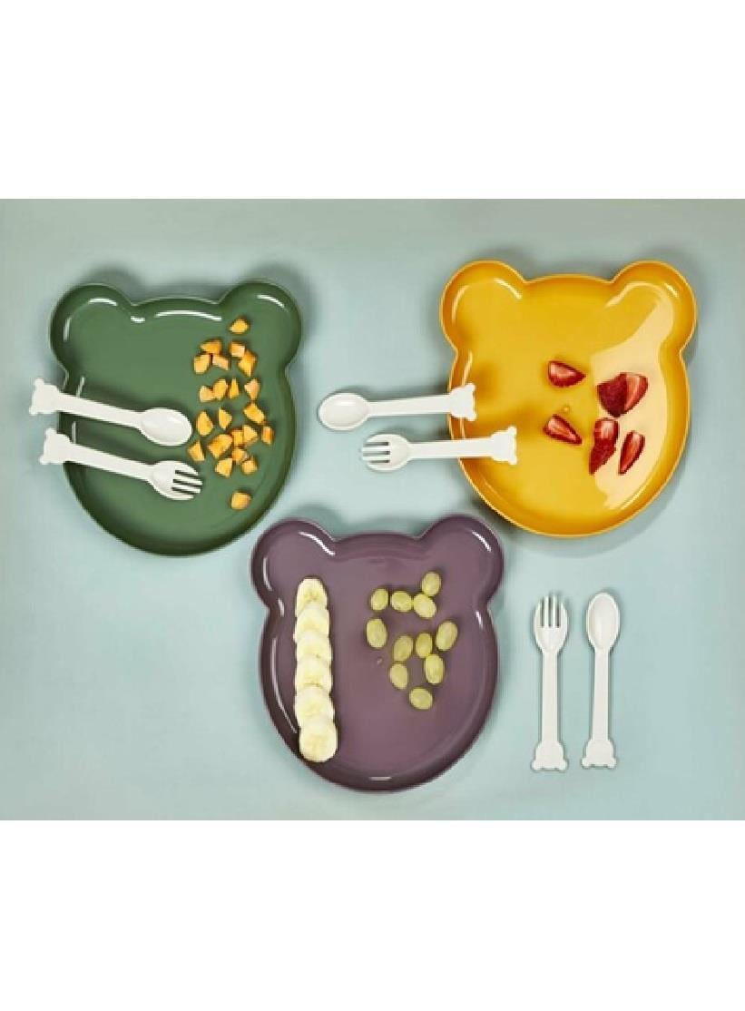 MUTFAK GEREÇLERİMUHTELİF009.01.1274Lova Mama Tabağı Çatal Kaşık Ayı Yogi LV-111Lova Mama Tabağı Çatal Kaşık Ayı Yogi LV-111