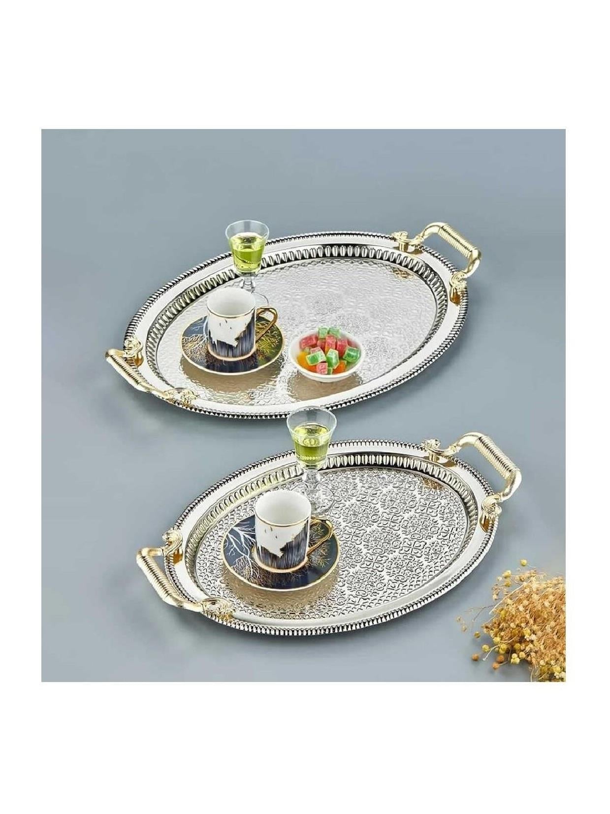 TEPSİLERCOOKER009.01.0537COOKER 3168 OVAL 2Lİ METAL TEPSİ SETİCOOKER 3168 OVAL 2Lİ METAL TEPSİ SETİ