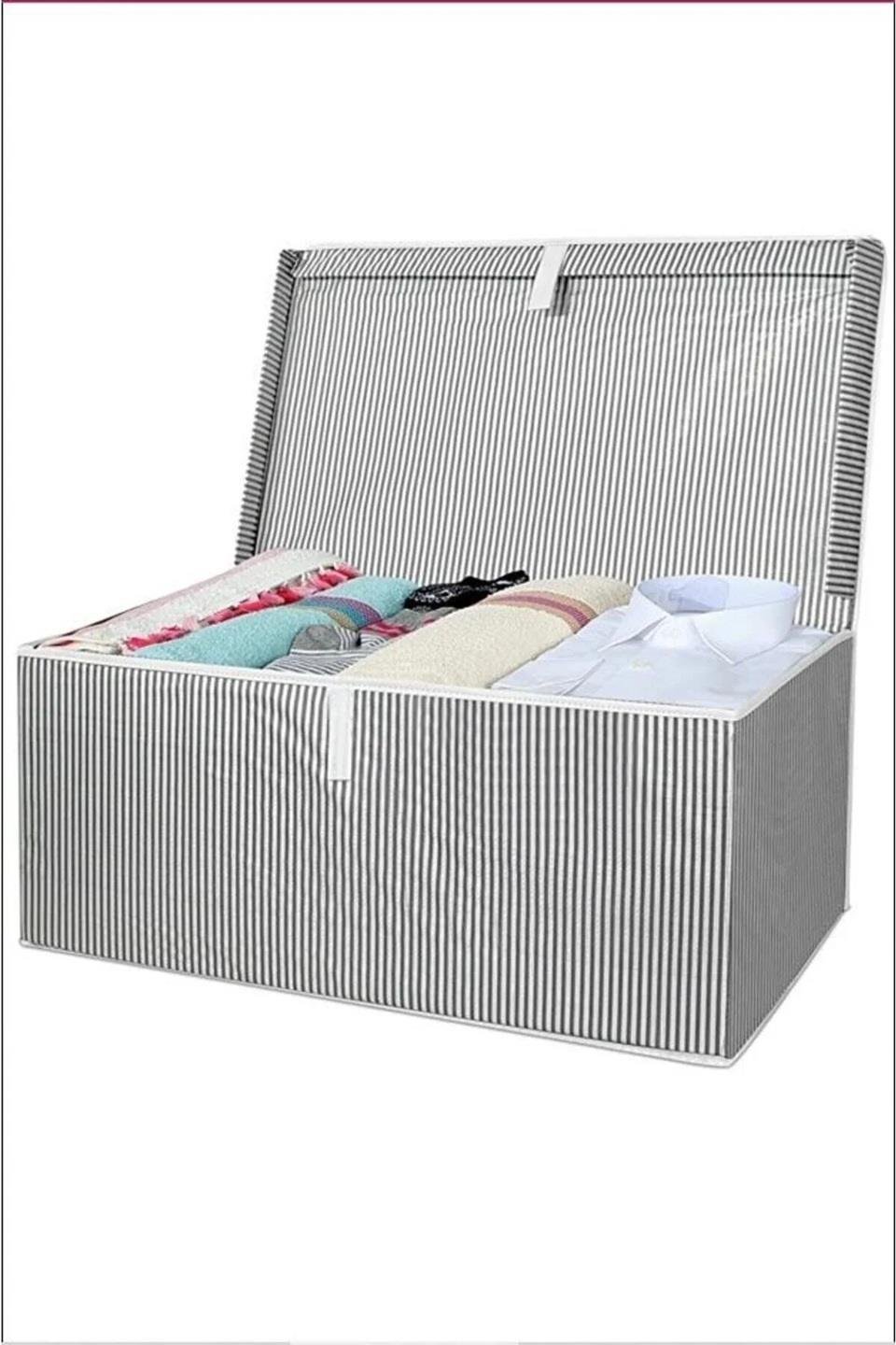 ORGANİZERLERMUHTELİF009.01.1486Çok Amaçlı Bez Kutu Organizer 50*40*30Çok Amaçlı Bez Kutu Organizer 50*40*30