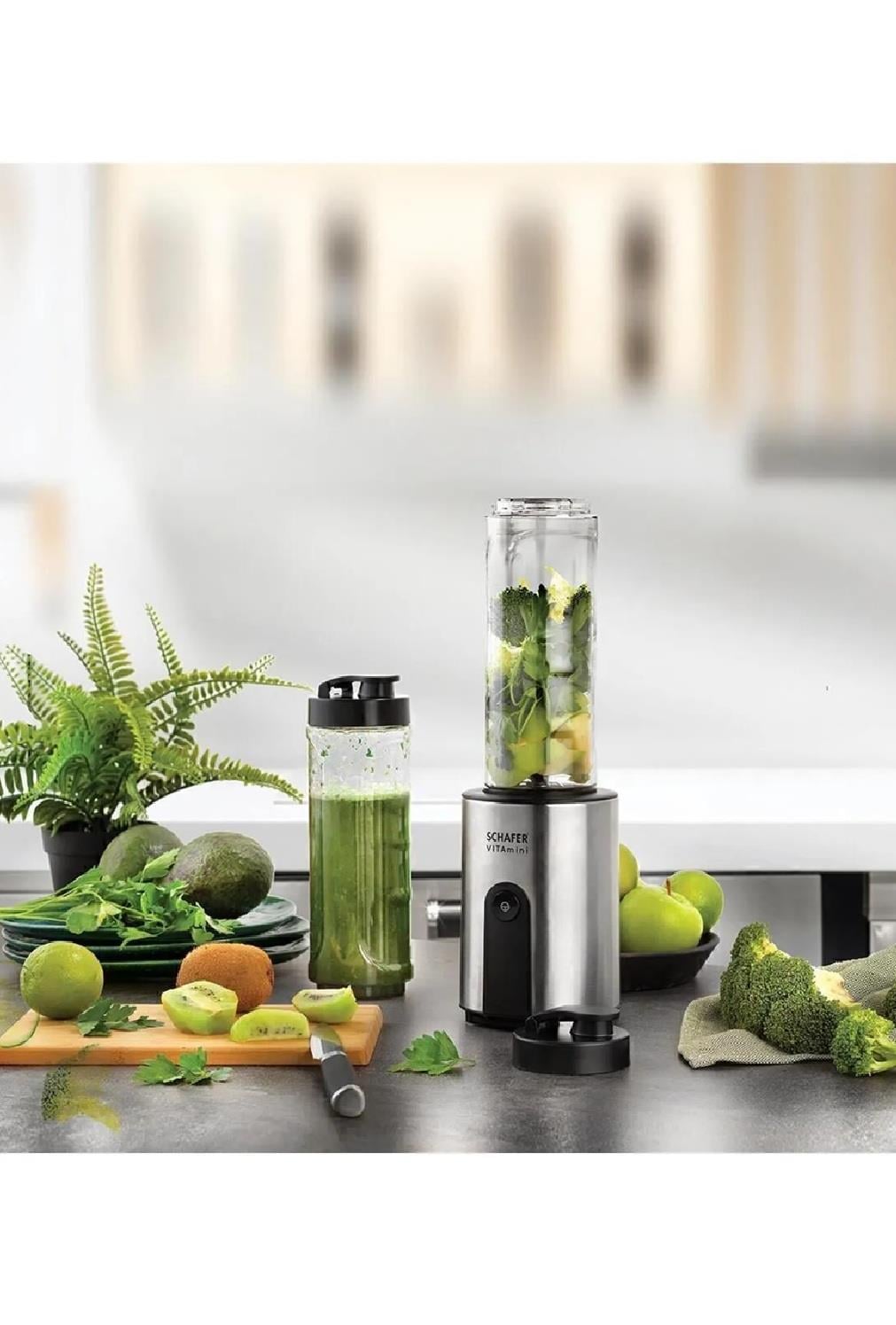 MUTFAK ROBOTLARISCHAFER009.01.0933Schafer Vita Mini Kişisel Blender-InoxSchafer Vita Mini Kişisel Blender-Inox