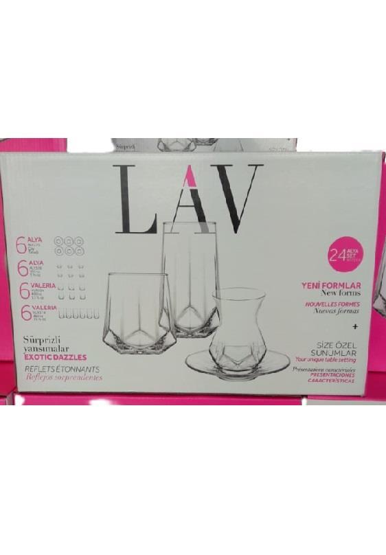 BARDAKLAV009.01.0873LAV ALYA BARDAK SETİLAV ALYA BARDAK SETİ