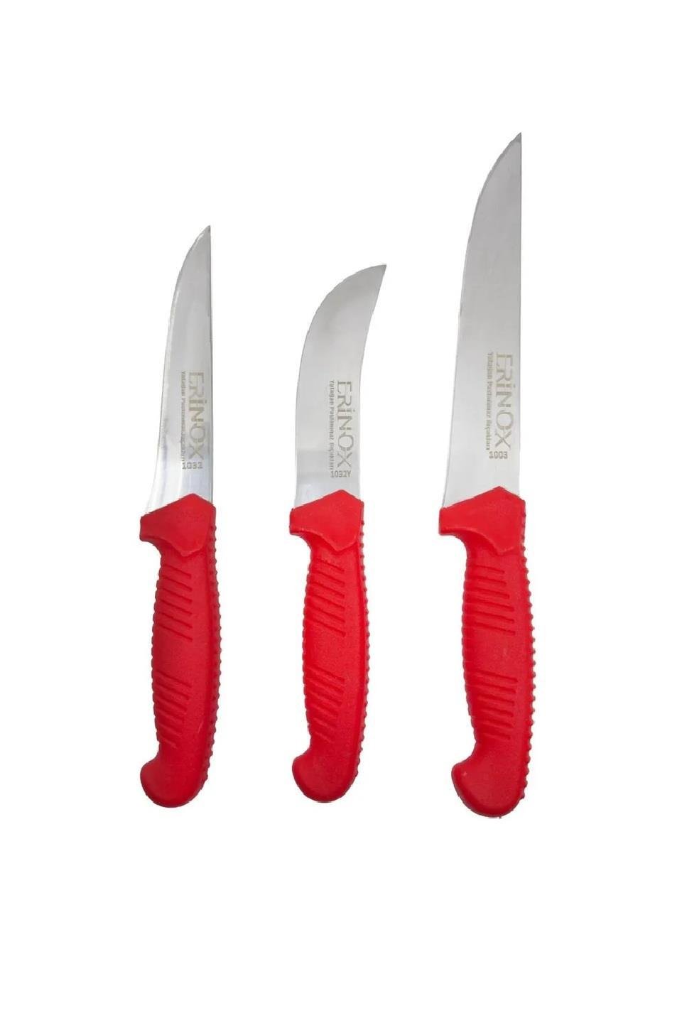 ÇATAL & KAŞIK & BIÇAKMUHTELİF009.01.1261Erinox Kurban Bıçağı Seti 3lüErinox Kurban Bıçağı Seti 3lü