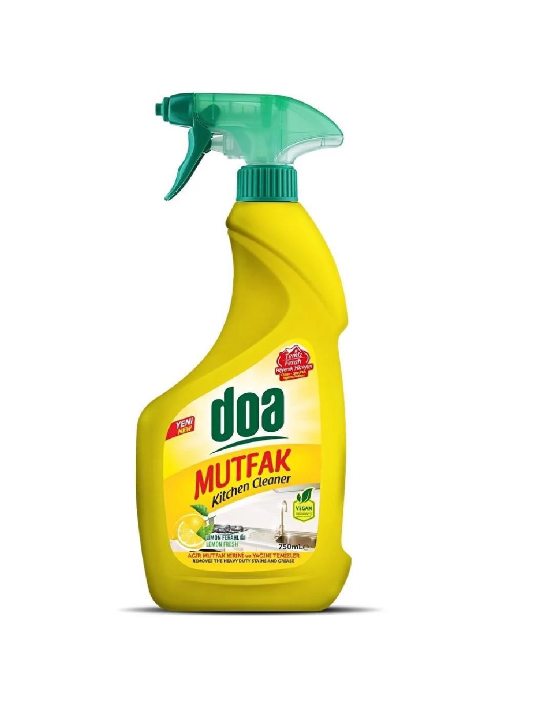 DETERJANLARDOA009.06.1229DOA Mutfak Temizleyici Limon 750ml DOA Mutfak Temizleyici Limon 750ml 