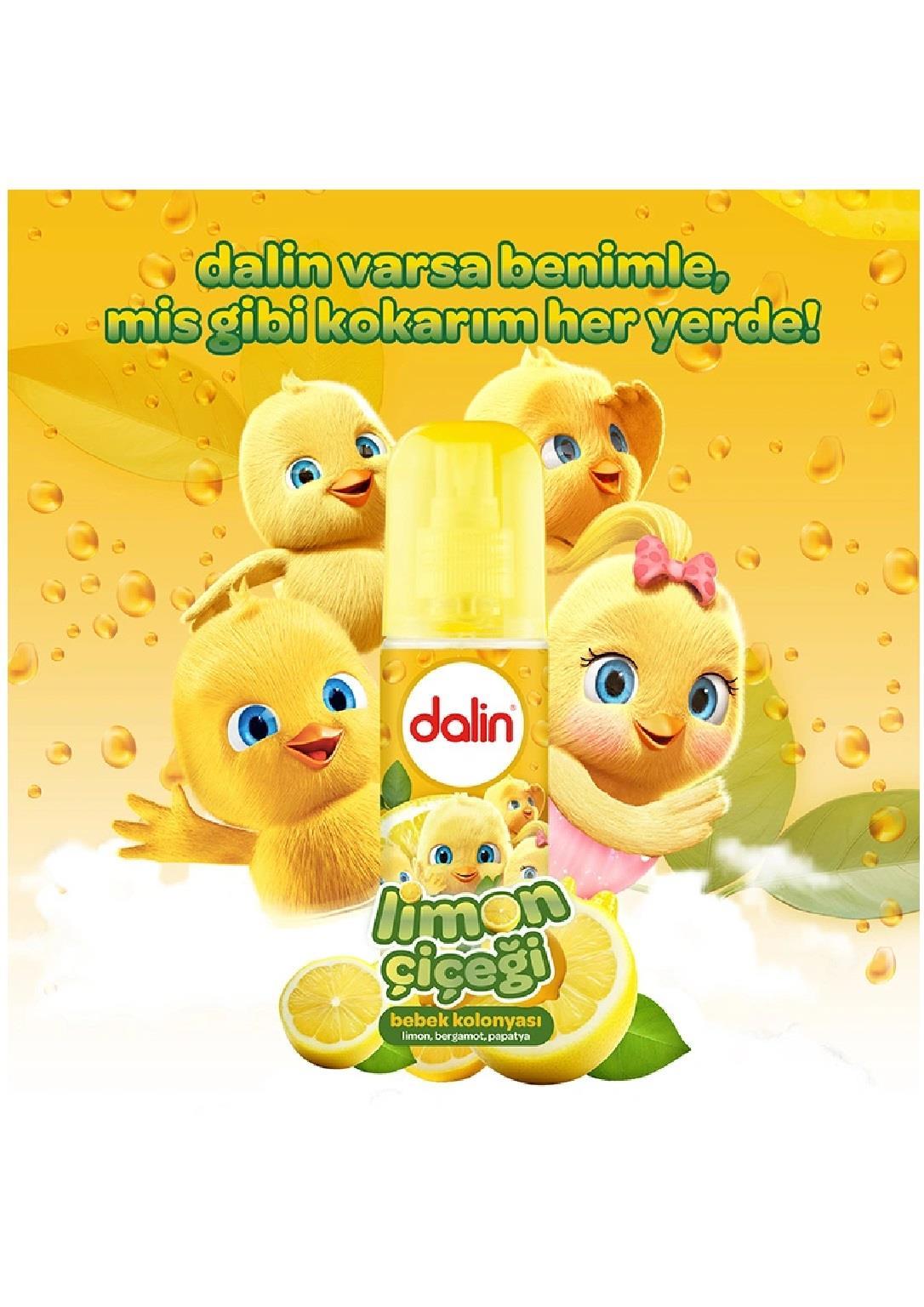 KOLONYA & DEZENFEKTANDALİN009.06.0870DALİN LİMON ÇİÇEĞİ KOLONYA 150MLDALİN LİMON ÇİÇEĞİ KOLONYA 150ML