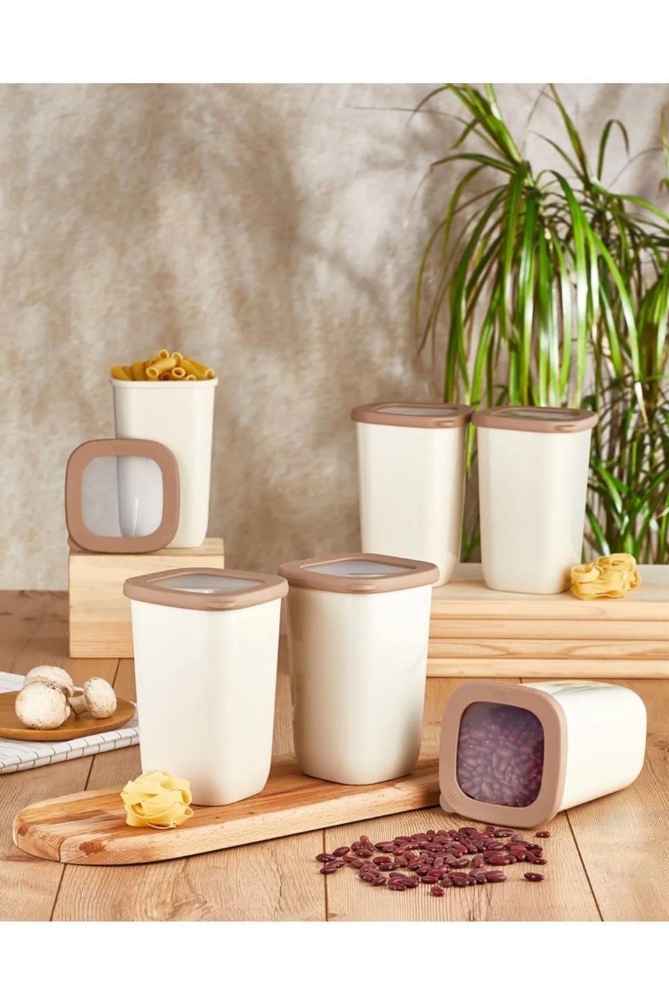 SAKLAMA KAPLARIMUHTELİF009.06.1098Vip Ahmet 6lı Kare Saklama Kabı Bej VP-058Vip Ahmet 6lı Kare Saklama Kabı Bej VP-058