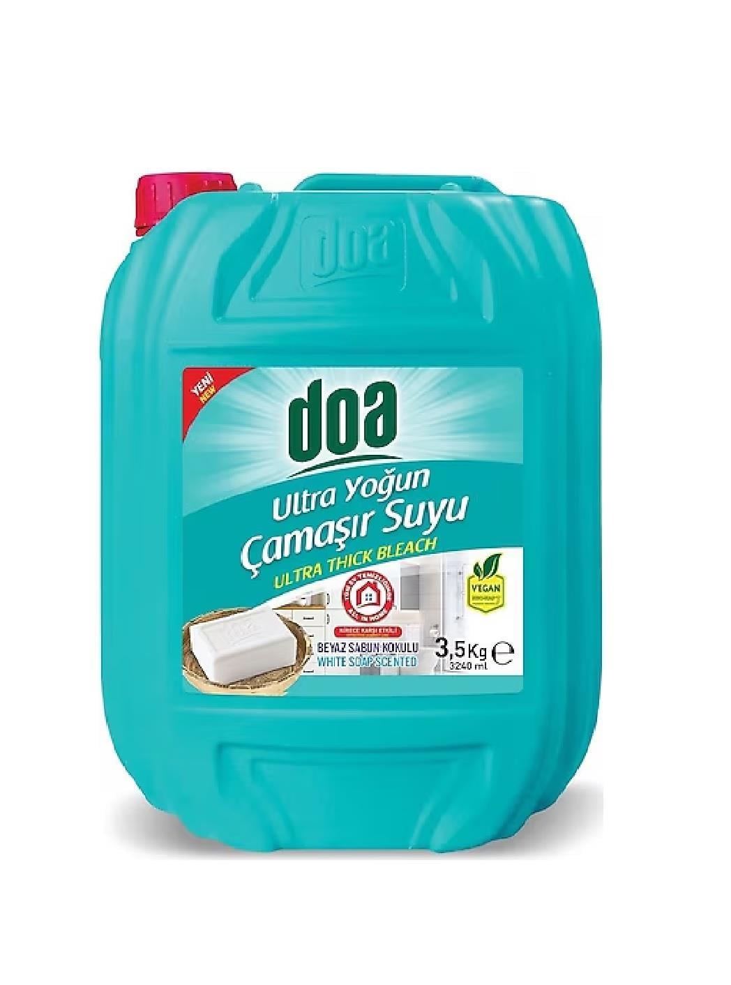 DETERJANLARDOA009.06.1304DOA Ultra Çamaşır Suyu Beyaz Sabun 3,5 kg DOA Ultra Çamaşır Suyu Beyaz Sabun 3,5 kg 