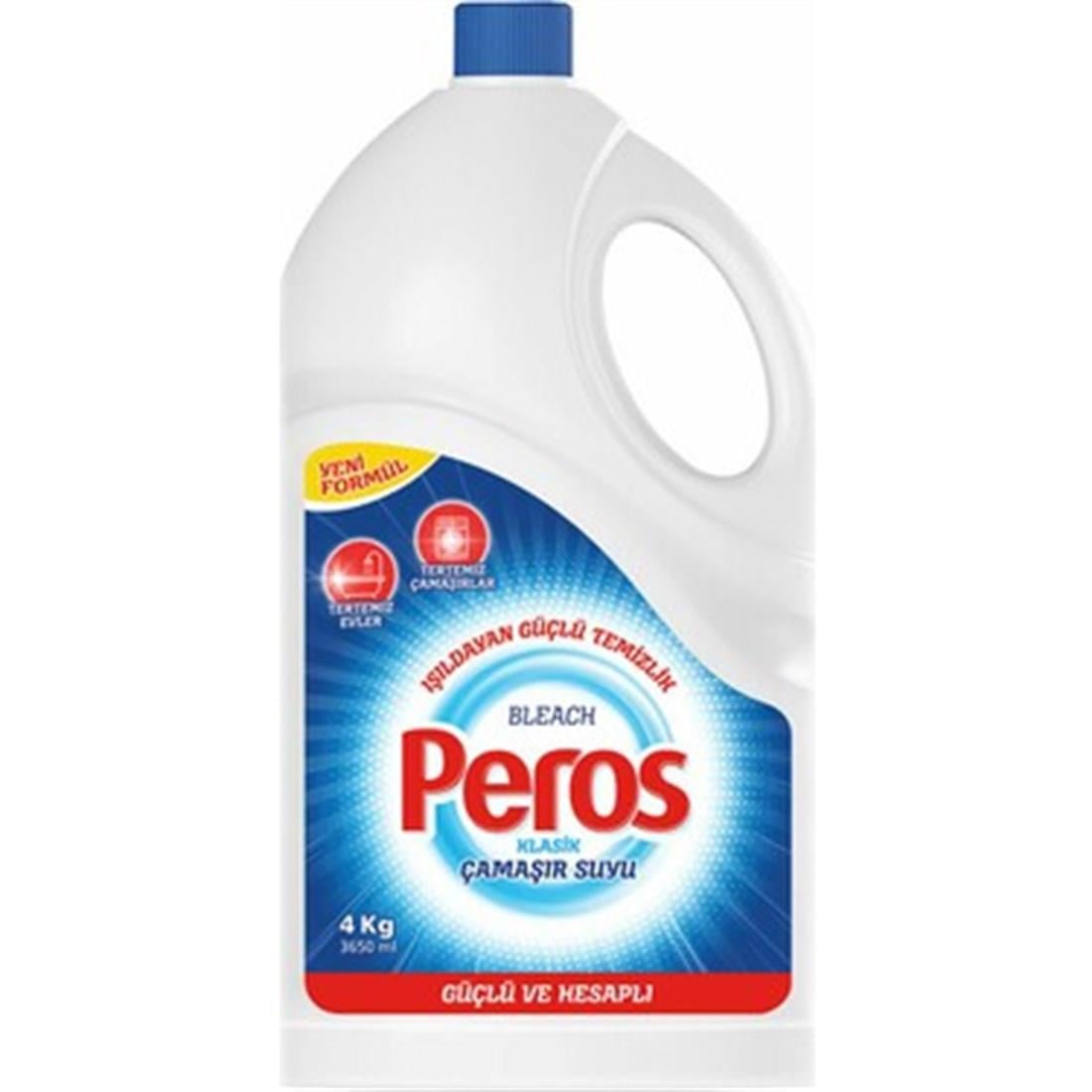 YÜZEY TEMİZLİĞİPEROS009.06.0275PEROS ÇAMAŞIR SUYU 4 KGPEROS ÇAMAŞIR SUYU 4 KG