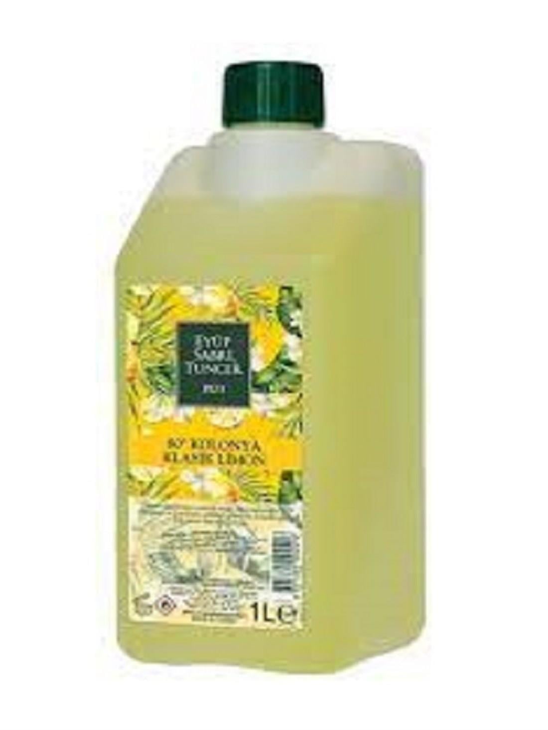 KOLONYA & DEZENFEKTANEYÜP SABRİ TUNCER009.06.0195EST LİMON KOLONYASI 1 LT BİDON 80'EST LİMON KOLONYASI 1 LT BİDON 80'
