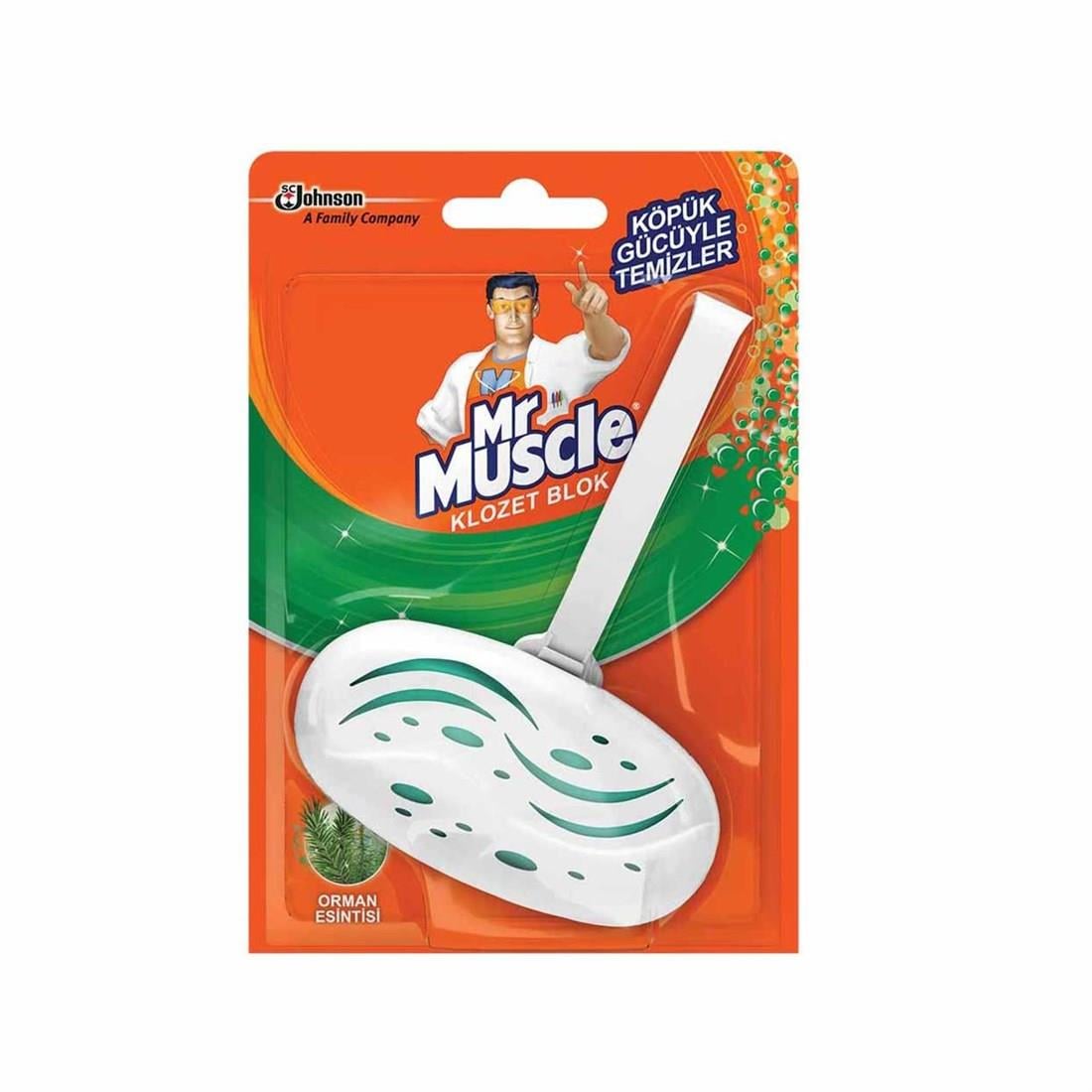 MUTFAK & BANYO TEMİZLİĞİMR.MUSCLE009.06.0148MM KLOZET BLOK ORMAN ESİNTİSİ 40 GMM KLOZET BLOK ORMAN ESİNTİSİ 40 G