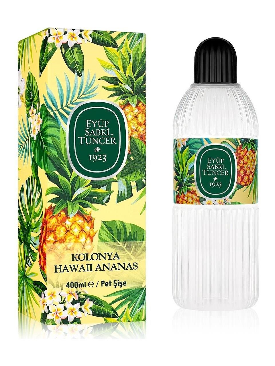 KOLONYA & DEZENFEKTANEYÜP SABRİ TUNCER009.06.0641EYÜP SABRİ T. HAWAİ ANANAS KOLONYASI PET 400 MLEYÜP SABRİ T. HAWAİ ANANAS KOLONYASI PET 400 ML