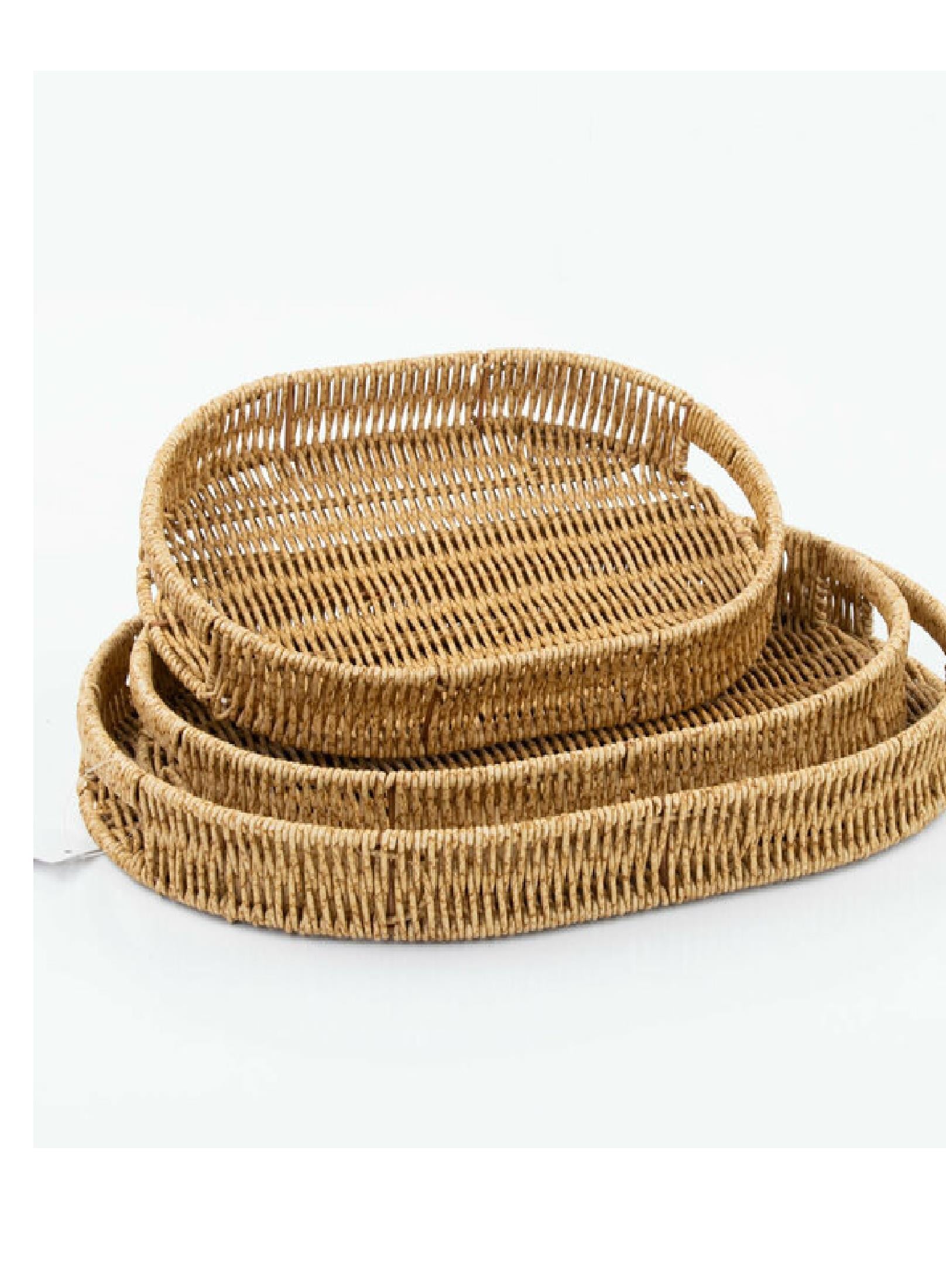 DEKORATİF ÜRÜNLERAROW009.07.0314SEPETÇİ BABA TEPSİ HASIR KULPLU OVAL 3'LÜ 2024-196 1967SEPETÇİ BABA TEPSİ HASIR KULPLU OVAL 3'LÜ 2024-196 1967