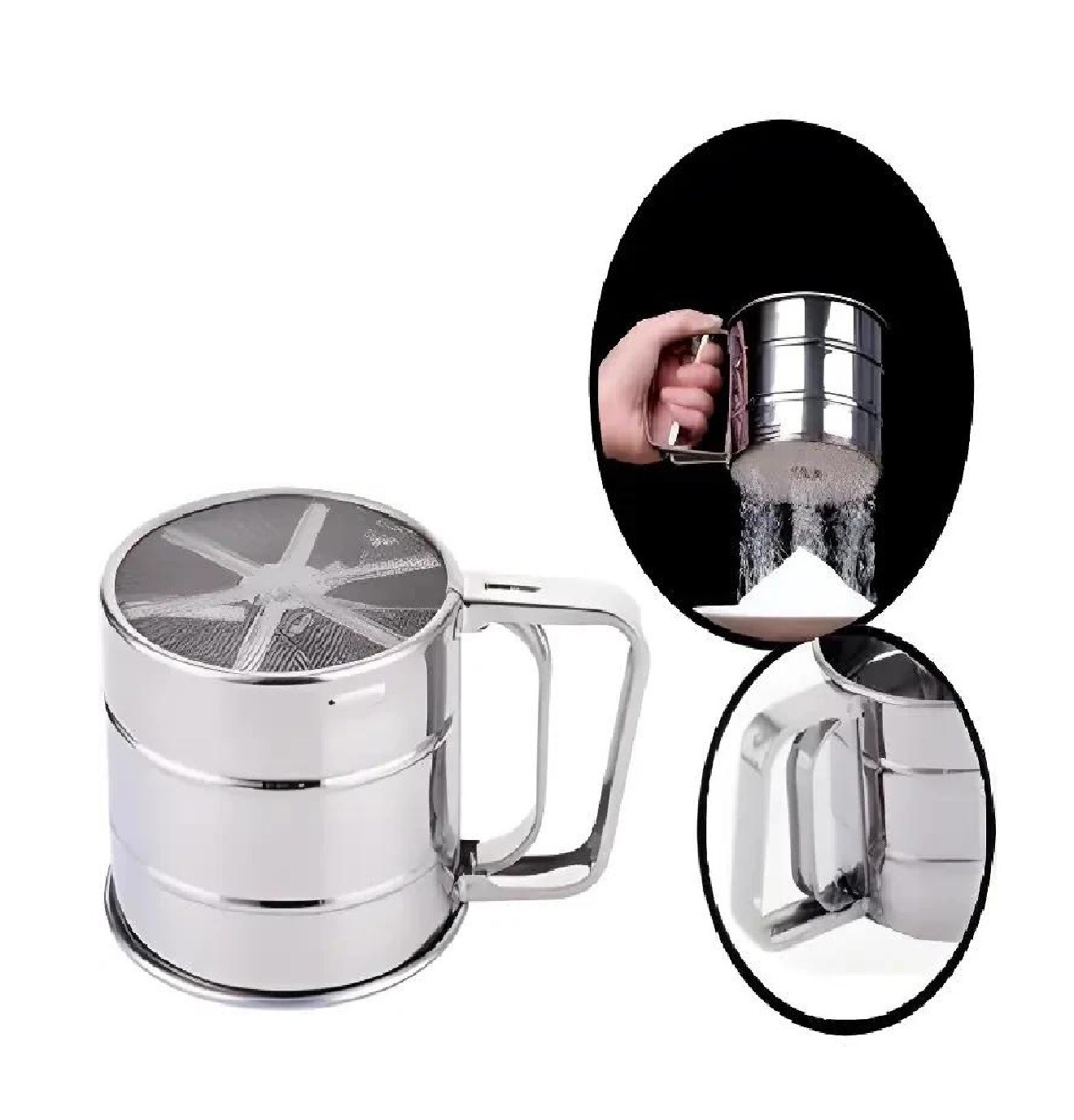 MUTFAK EV GEREÇLERİYAKUT009.08.0068Yakut Un Eleği Basmalı Metal No.7739 1928 0639 5342Yakut Un Eleği Basmalı Metal No.7739 1928 0639 5342