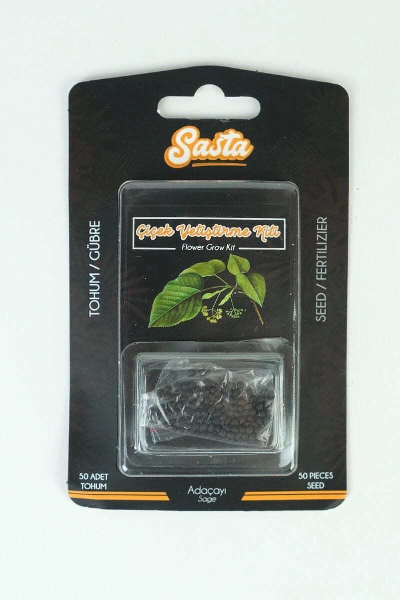 BAHÇESASTA009.09.0117Sasta çiçek yetiştirme kiti - adaçayıSasta çiçek yetiştirme kiti - adaçayı