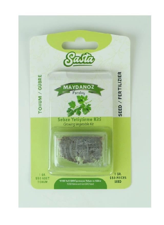 BAHÇESASTA009.09.0121Sasta sebze yetiştirme kiti - maydanozSasta sebze yetiştirme kiti - maydanoz