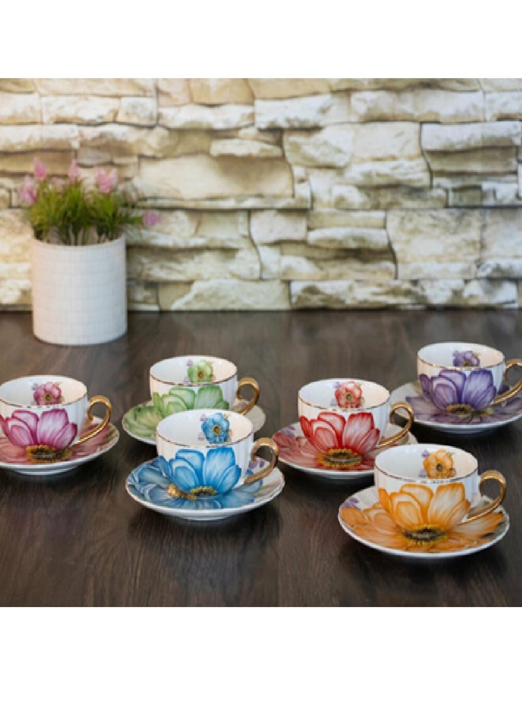 KAHVE TAKIMLARIPEROTTİ009.17.0094Perotti 15032 Victoria Kahve Fincan Takımı 12 Parça Porselen Perotti 15032 Victoria Kahve Fincan Takımı 12 Parça Porselen 