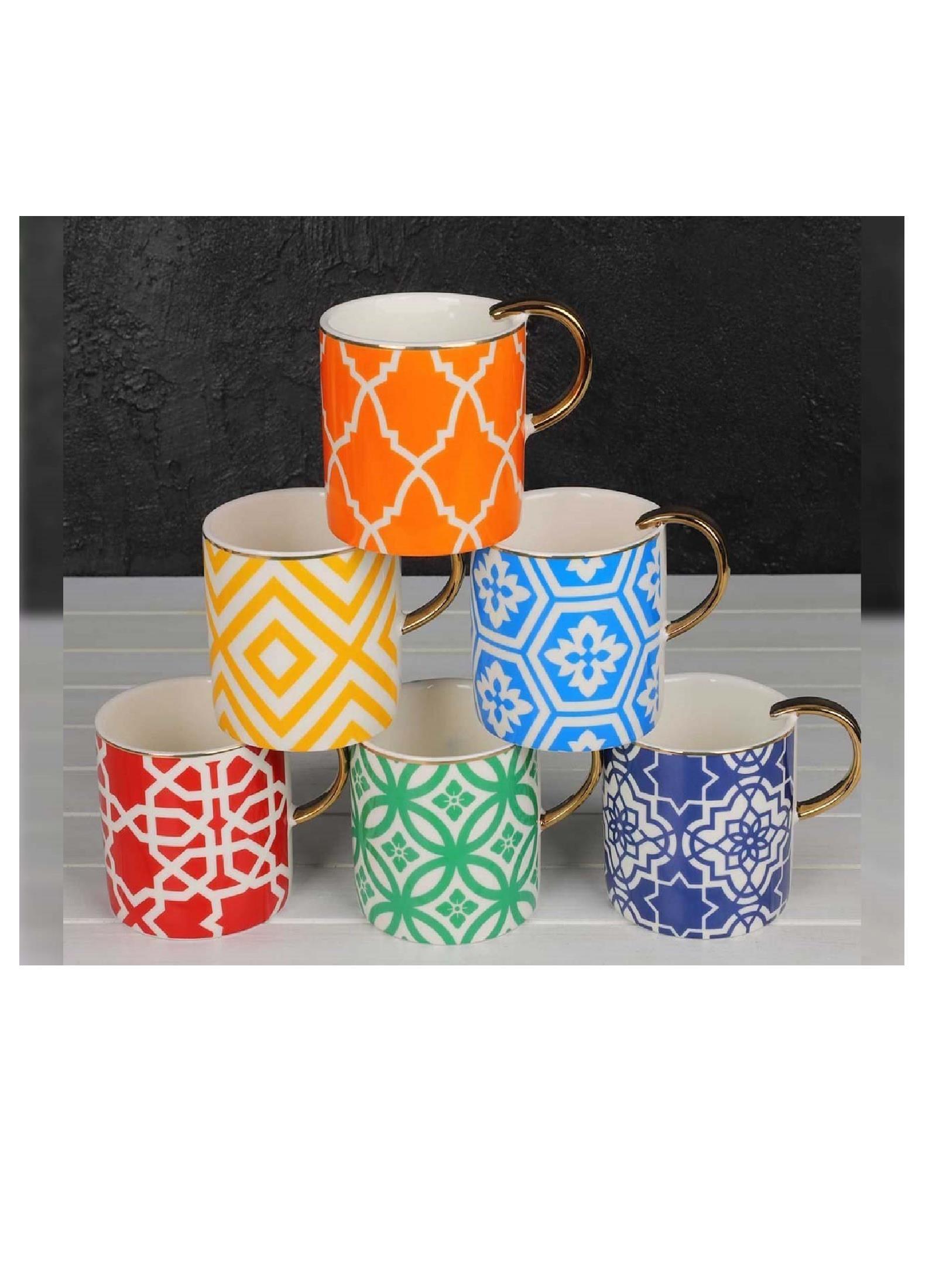 KUPALARPEROTTİ009.17.0034PEROTTİ 14386 MARRAKESH PORSELEN 6LI KUPAPEROTTİ 14386 MARRAKESH PORSELEN 6LI KUPA