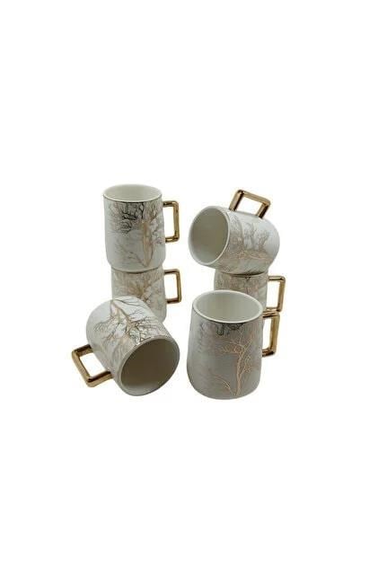 KUPALARPEROTTİ009.17.0035PEROTTİ 14411 TREE OF LİFE 6LI PORSELEN KUPAPEROTTİ 14411 TREE OF LİFE 6LI PORSELEN KUPA