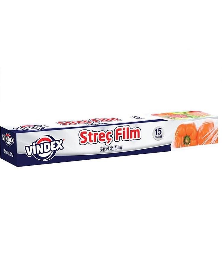 STREÇVİNDEX009.36.0004Vindex Streç Film 15 mt 1210204Vindex Streç Film 15 mt 1210204