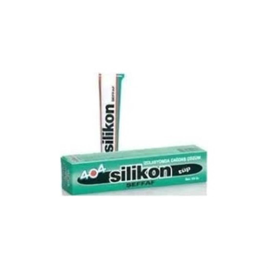 YAPIŞTIRICILAR404011.03.0087404 SİLİKON ŞEFFAF KUTULU 55 GR404 SİLİKON ŞEFFAF KUTULU 55 GR