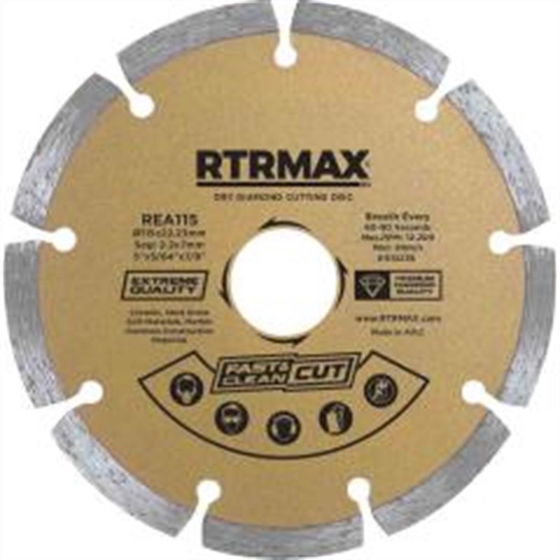 KESME TAŞLARIRTRMAX012.02.0540RTR (REA180) 180x22mm SOKETLİ ELMAS TESTERERTR (REA180) 180x22mm SOKETLİ ELMAS TESTERE