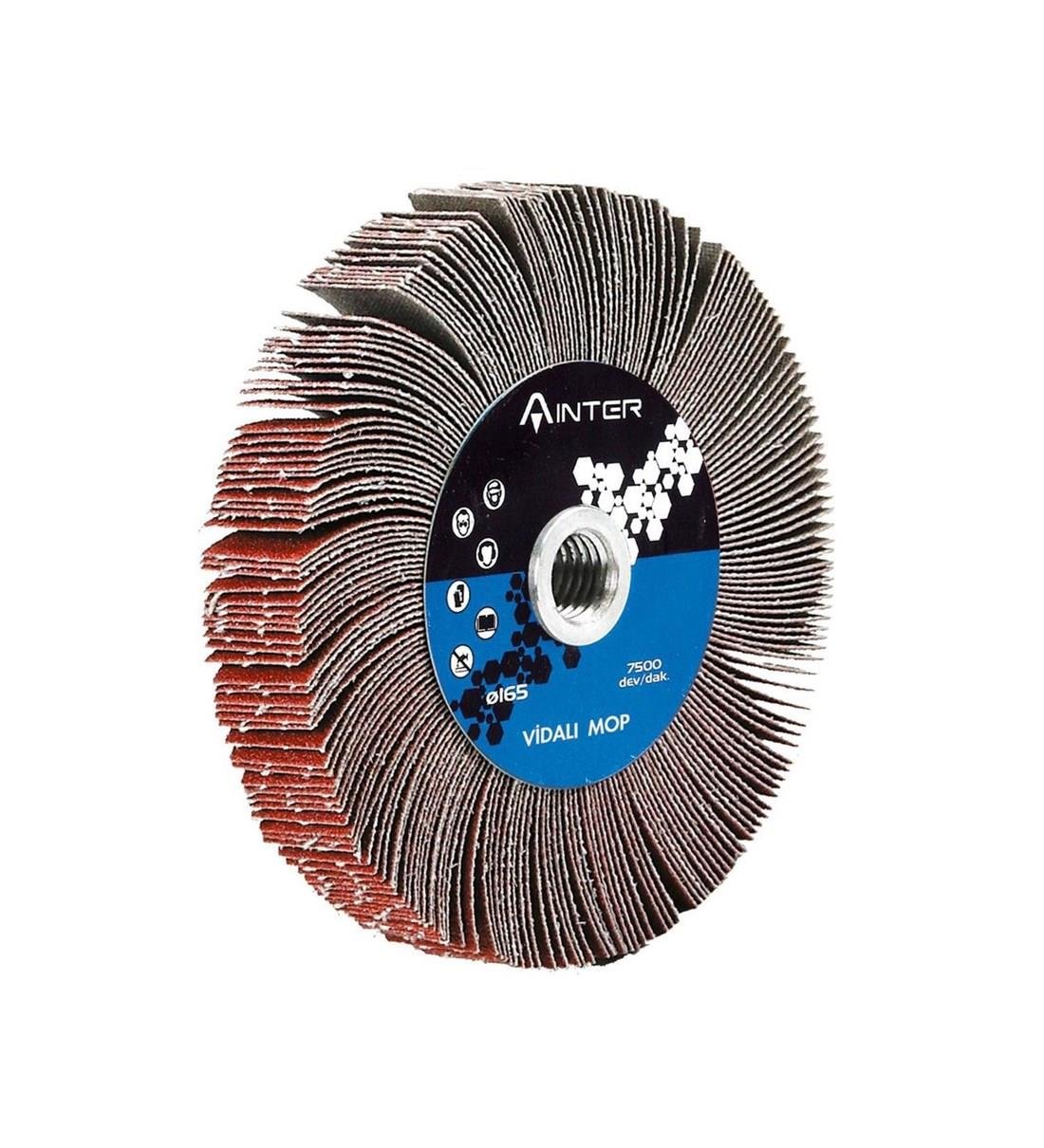 AŞINDIRICI ÜRÜNLERİNTERFLEX012.02.0700İNTER VİDALI MOP ZIMPARA 115*20 P80İNTER VİDALI MOP ZIMPARA 115*20 P80