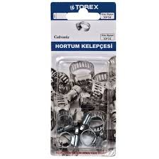 HIRDAVATTOREX012.07.0502TOREX HORTUM KELEPÇESİ 10*16 GALVANİZTOREX HORTUM KELEPÇESİ 10*16 GALVANİZ