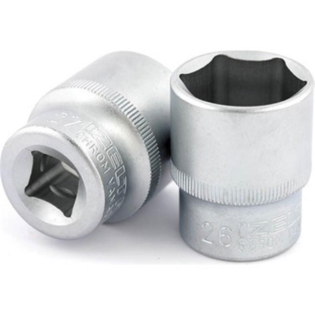 ALLEN & LOKMA ANAHTARLARİZELTAŞ012.09.0329İZELTAŞ ALTI KÖŞE LOKMA ANAHTAR 26 MM 1/2