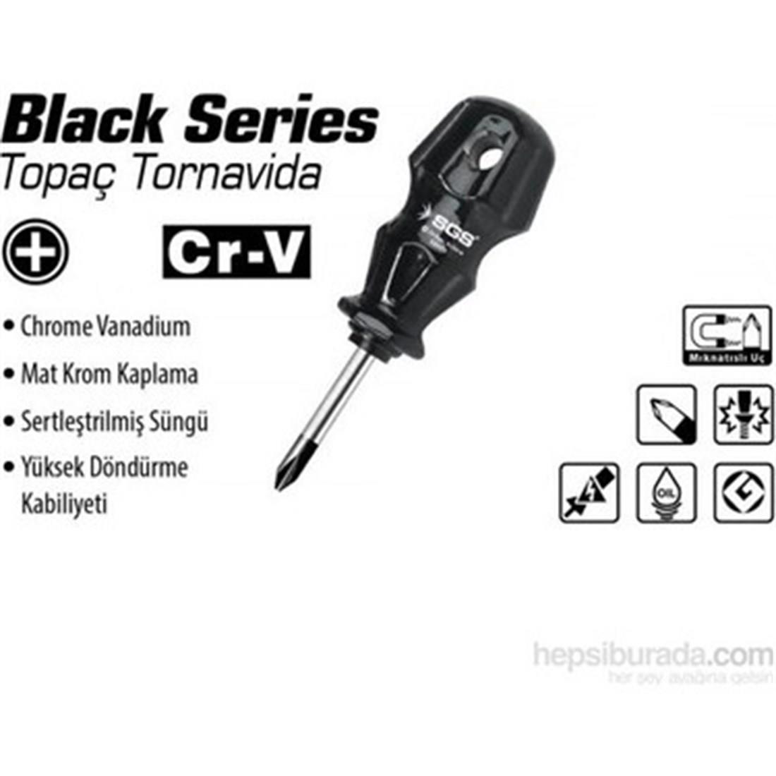 TORNAVİDASGS012.09.0868SGS 6*35 TOPAÇ YILDIZ TORNAVİDA BLACK SERİSGS 6*35 TOPAÇ YILDIZ TORNAVİDA BLACK SERİ